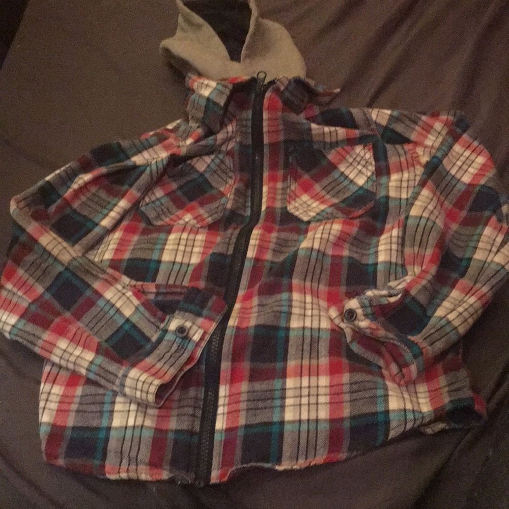 Plad jacket